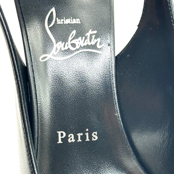 Christian Louboutin CONDORA STRAP 85  Ankle Strap Pumps Sandals Heels Shoes - Picture 10 of 16